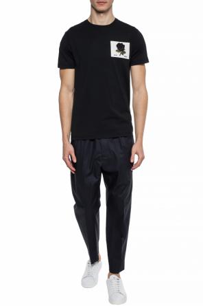 Logo-patched t-shirt, zdjęcie 2 Logo-patched t-shirt od Kent & Curwen